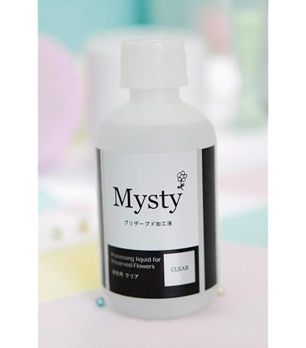 Amazon.co.jp: プリザーブド加工液 ミスティー Mysty 脱色用 500ml